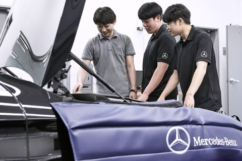 벤츠 코리아, 미래 전문 車 인재 양성 ‘공’들인다