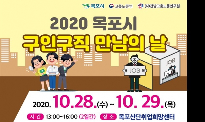 목포시, ‘2020 구인․구직 만남의 날’ 개최 기사의 사진