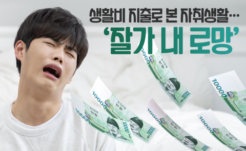 생활비 지출로 본 자취생활···‘잘가 내 로망’