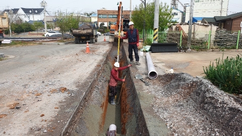 나주시, 남평‧다도 ‘농어촌 마을하수도 정비’ 구슬땀