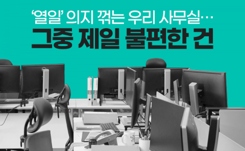 ‘열일’ 의지 꺾는 우리 사무실···그중 제일 불편한 건