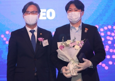 김상범 엔카닷컴 대표 ‘대통령 표창’ 받았다
