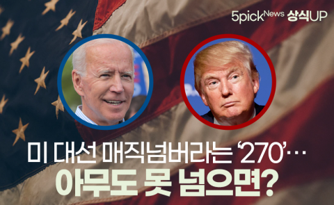 미 대선 매직넘버라는 ‘270’···아무도 못 넘으면?