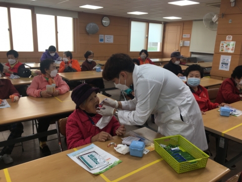 목포시, 찾아가는 노인 구강건강관리사업 실시
