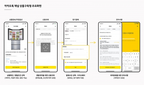 카카오, 카톡 채널서 상품구독 서비스 개시