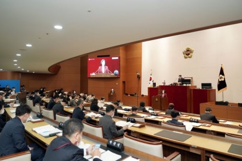 은수미 성남시장 “시민들의 삶 자체를 담은 도시 성남시···도전을 멈추지 않을 것”