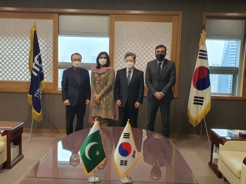 이원재 인천경제청장, 주한파키스탄 대사와 경제특구 상호협력 논의...“IFEZ 개발 경험 배울 것”