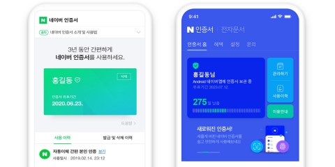 네이버, 사설인증 시장 공략···국민인증서 ‘도전장’