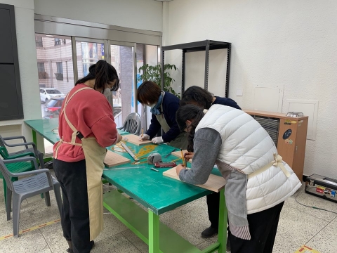 전주기전대학 대학일자리센터, 목공 원데이 클래스 진행
