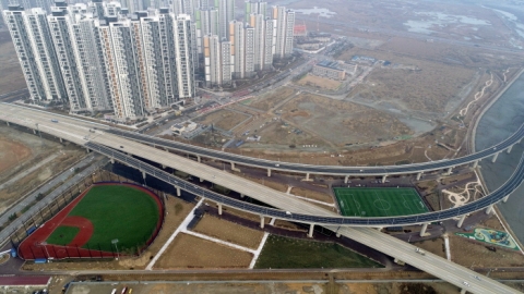 인천경제청, 송도 6·8공구 거점 공원 랜드마크시티 1호 체육공원 준공