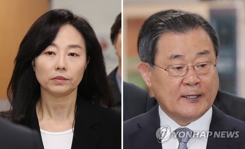 ‘세월호 특조위 방해’ 조윤선·이병기 2심서 ‘무죄’