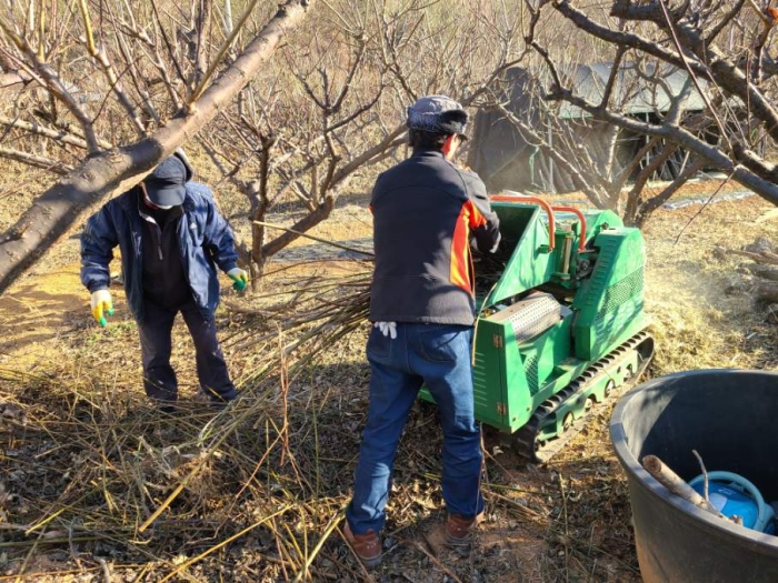 보성군이 화재 방지를 위해 무상 임대하고 있는 영농부산물 파쇄기