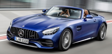 557마력 스포츠카 ‘벤츠 메르세데스-AMG GT C 로드스터’ 출시··2억1690만원