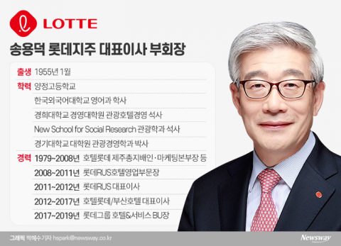 ‘조용한 일벌레’ 송용덕 롯데지주 부회장