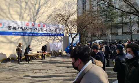  도곡 삼호, 반대표 없이 삼성물산 시공사로