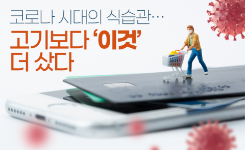 코로나 시대의 식습관···고기보다 ‘이것’ 더 샀다