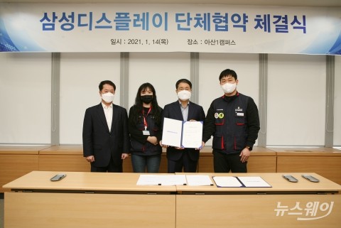 삼성디스플레이, 단체협약 최종 합의