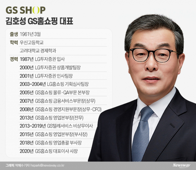 ‘허태수 최측근’ 김호성 GS홈쇼핑 대표