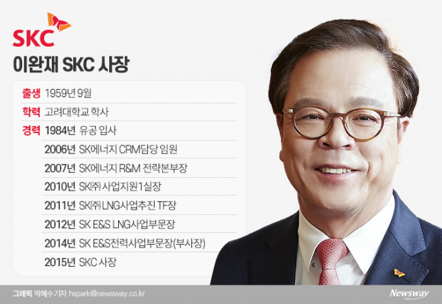 반도체·친환경 혁신 이완재 SKC 사장