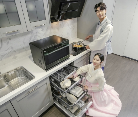LG전자, 식기세척기·전기레인지·광파오븐 판매량 ‘쑥쑥’