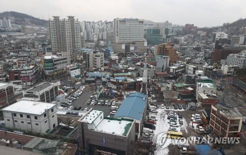 삼성물산과 대우건설이 수주전을 펼친 서울 흑석2구역. 사진=연합뉴스 제공