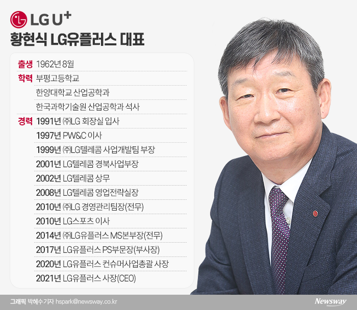‘첫 내부 출신 CEO’ 황현식 LG유플러스 대표 기사의 사진