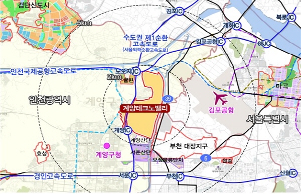 인천도시공사, 원포인트 추경으로 계양테크노밸리 사업 추진 박차