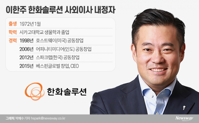 한화솔루션 사외이사 내정 이한주, 김동관號 ‘변혁’ 돕는다