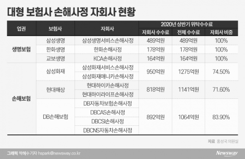 “보험금 주지 마라”···자회사  ‘셀프 손해사정’에 경고장
