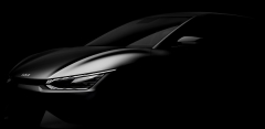 최초 전용 전기차 ‘기아 EV6’ 티저 이미지···이달 말 공개