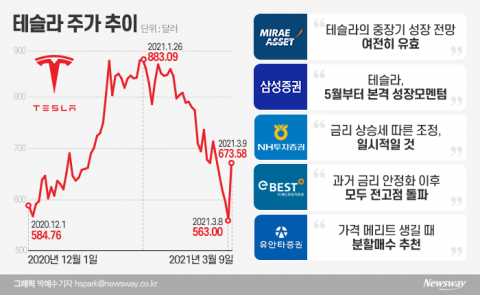 ‘분노의 반등’ 테슬라···자동차 애널들에게 물었더니