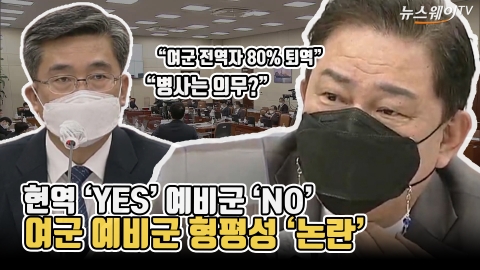 현역 ‘YES’ 예비군 ‘NO’···여군 예비군 형평성 ‘논란’