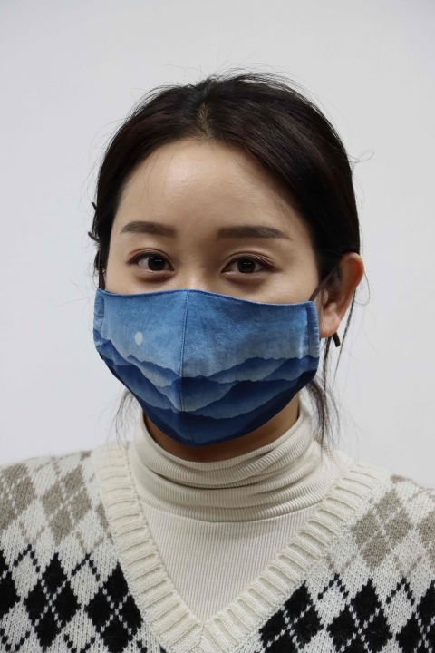 나주천연염색재단, 전남국제수묵비엔날레 홍보용 마스크 제작