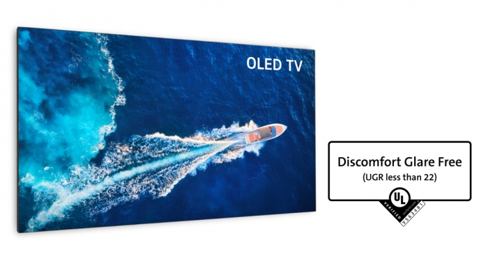 LG디스플레이 OLED TV, 눈부심 없는 디스플레이 글로벌 검증 획득 기사의 사진