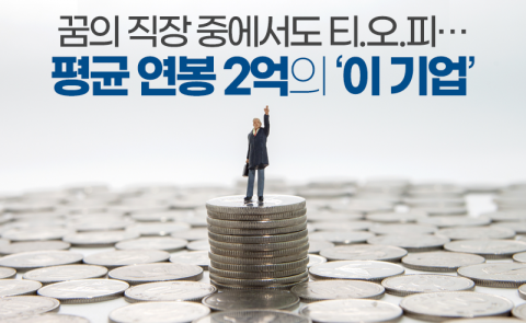 꿈의 직장 중에서도 티.오.피···평균 연봉 2억의 ‘이 기업’
