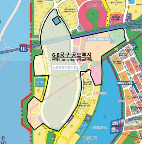인천경제청, 송도 6·8공구 개발사업 시행자 선정 재협상 착수