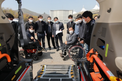 인천교통공사, 교통약자 이동권 보장 강화...차량 성능 비교 평가