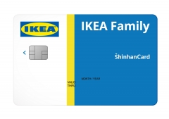 신한카드 ‘이케아 패밀리 위드(IKEA Family with) 신한카드’. 사진=신한카드