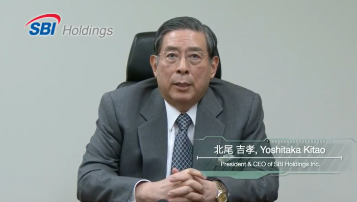 요시타카 기타오 SBI 그룹 CEO. 사진=SBI 제공