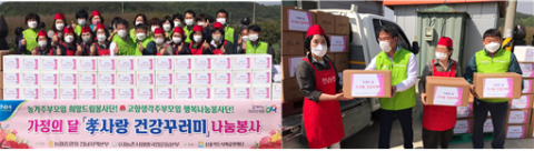 전남농협, 가정의 달 맞아 ‘孝사랑 건강꾸러미’ 전달