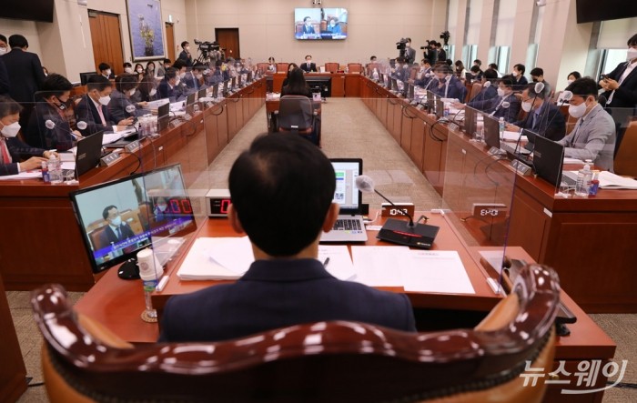 국회 산업통상자원중소벤처기업위원회 문승욱 산업통상자원부 장관 후보자 인사청문회. 사진=이수길 기자 leo2004@newsway.co.kr