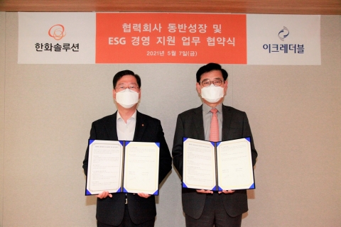 한화솔루션, 중소협력사 ESG경영 지원한다