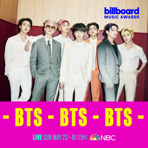 방탄소년단(BTS), 美 빌보드 뮤직 어워즈서 신곡 ‘버터’ 최초 공개