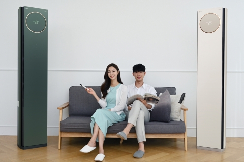 “LG 스탠드 에어컨 판매 3대 중 1대는 휘센 타워”