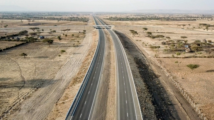 에티오피아 고속도로 현장 전경. 사진 = 대우건설