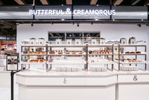 광주신세계, 베이커리 BUTTERFUL &amp; CREAMOROUS 입점