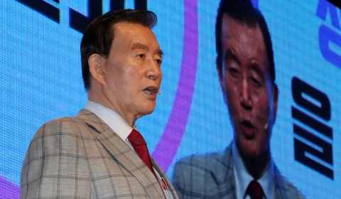 홍문표, 비전발표 통해 야권대통합·정권교체 전략 발표