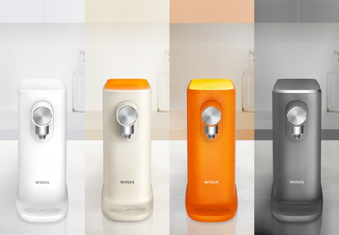 위니아에이드, 위니아 직수 냉온정수기 4종 출시. 사진=위니아에이드 제공