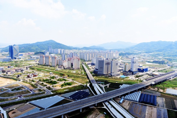 혁신도시 전경(사진제공=김천시)