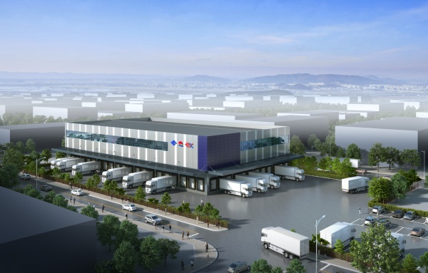 스마트물류센터 조감도(사진제공=김천시)
